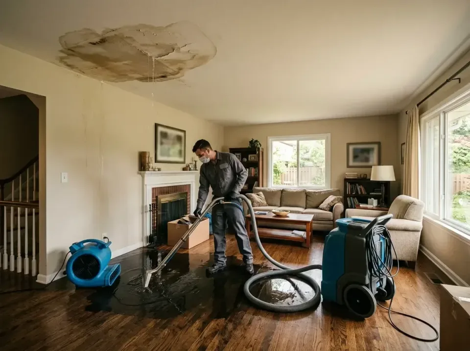 attic-pipe-burst-ceiling-drip-008 — frequently asked questions, Water Damage Restoration & Carpet Care in Barnesville, OH
